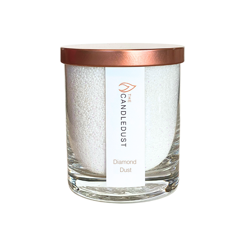 Powdered Candle in Glass - Diamond Dust 160g